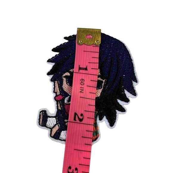 Demon Slayer Giyu Tomioka Anime Embroidered Patch - Picture 2 of 5